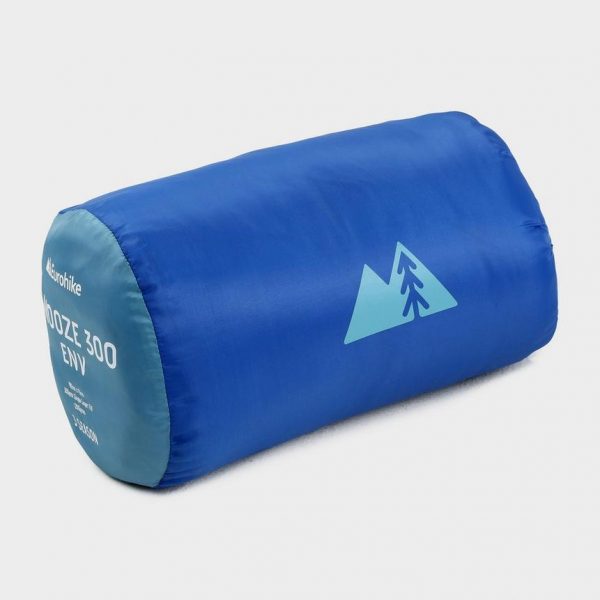 sleeping bag wrapped up in the bag