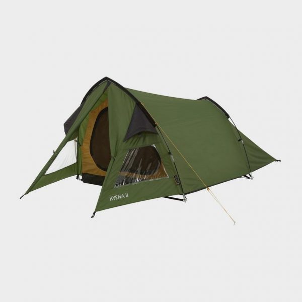 hyena 2 tunnel tent - tent set up