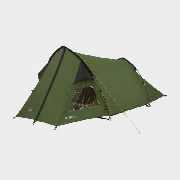 hyena 2 tunnel tent - tent set up